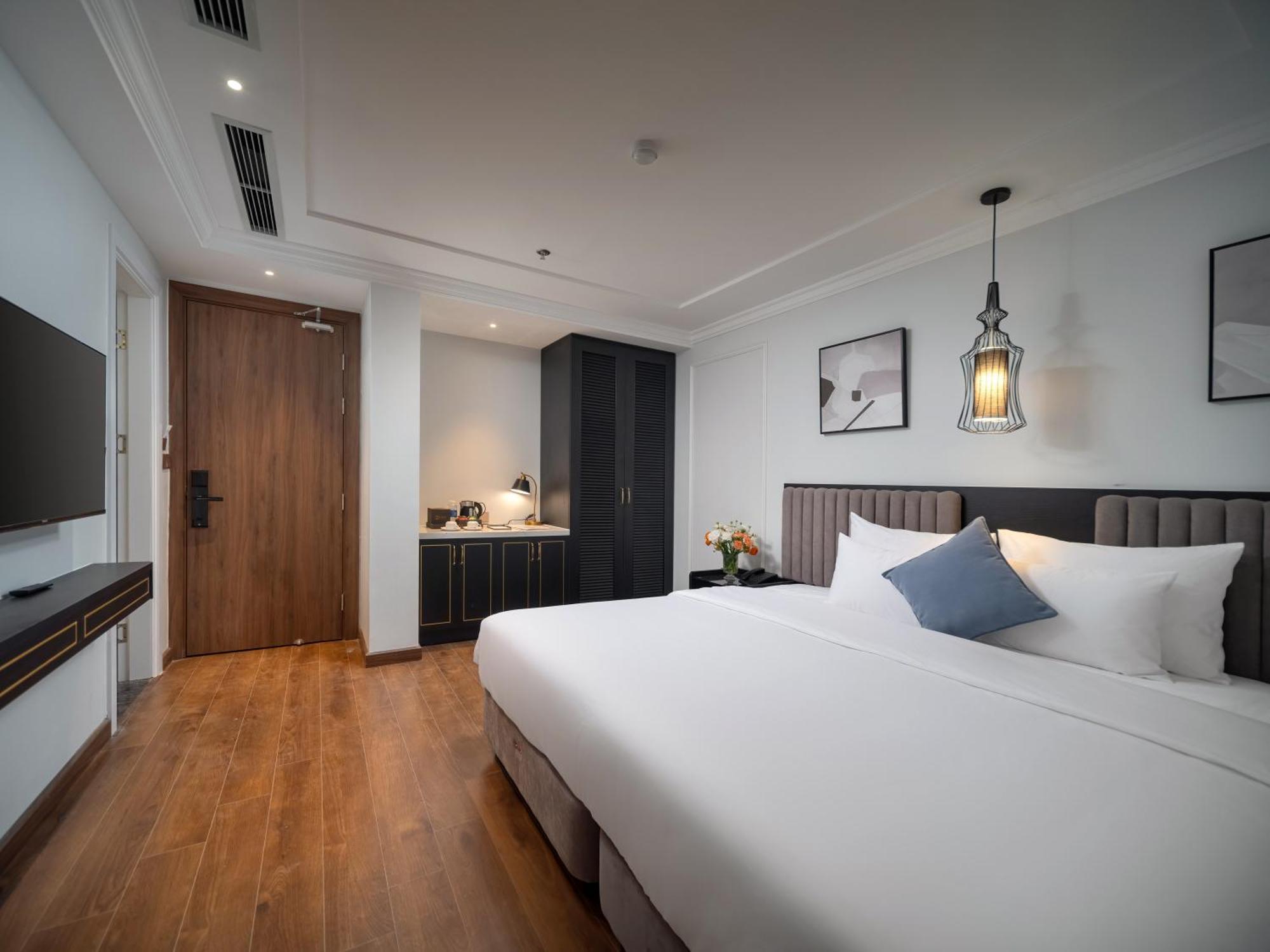 22Land Cloud Hotel Hanoi Rom bilde